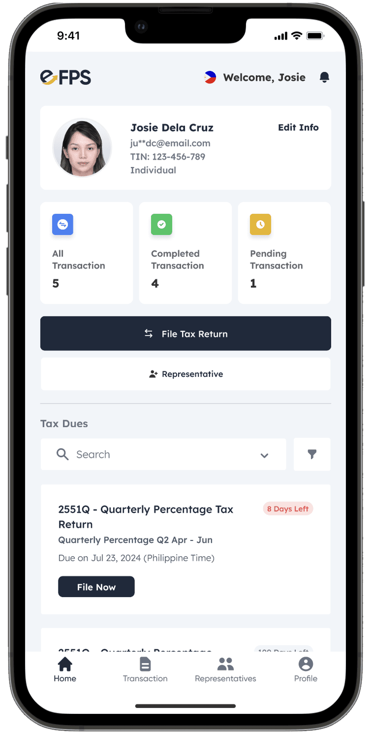 eFPS Mobile App